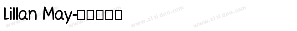 Lillan May字体转换